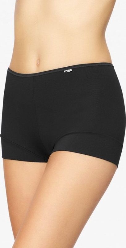 Avet 3844 dames boxershort microfiber - Zwart