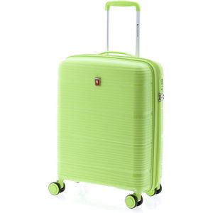 GLADIATOR BIONIC Mano harde koffer en zwenkwielen 55 cm lichtgroen 55 cm uittrekbare koffer hard en zwenkwielen, Lichtgroen, Uittrekbare koffer, harde en draaibare wielen.