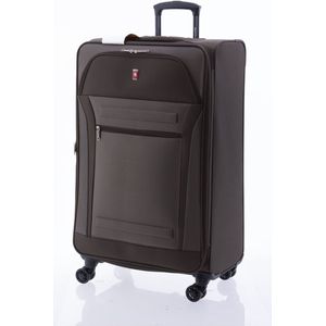 Gladiator 1000 4 wielen Trolley 78 cm met uitbreidingsplooi brown