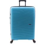 Gladiator Flow Grote Koffer - 74 cm - 105/115 liter - Expandable - Turquoise