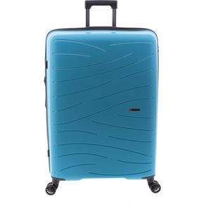Gladiator Flow Grote Koffer - 74 cm - 105/115 liter - Expandable - Turquoise