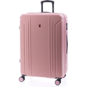 Gladiator Tropical Grote Koffer - 77 cm - 105/117 liter - Expandable - Roze