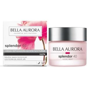 BELLA AURORA - Anti-Vlekken Nachtcrème - Gezichtscreme - 50ml - Voor een Stralende Teint