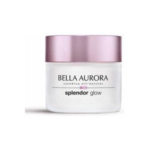 BELLA AURORA Anti-aging gezichtscrème, anti-rimpel en anti-vlekken, revitaliserend gezichtsserum, vermindert rimpels, Splendor Glow Day 50 ml, wit