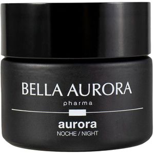 BELLA AURORA Sublime 60, 50 ml, nachtcrème voor rijpe huid + 60, definieert de gezichtscontour, verbetert de sterkte, zorgt voor helderheid, ontgiftt