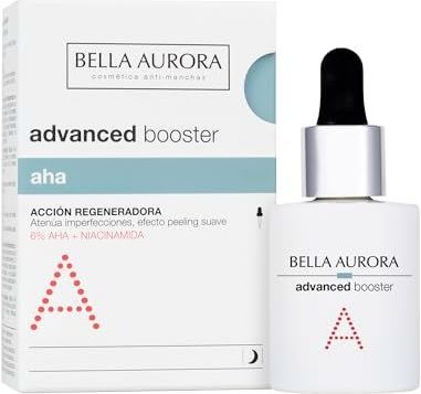 Bella Aurora - Advanced Booster Aha - Gezichtscrub - 6% AHA's - Voor Huid met Onzuiverheden