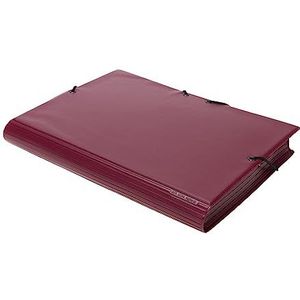 Grafoplás 1200050 PVC verzamelmap rood, 1/4