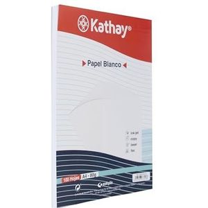 Kathay 86600070 wit papier, A4, 80 g, geschikt voor printers, inkjet, copy, laser en fax, 100 vellen