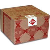 RUBI - Tegelkeggen - Helderrood - 5.0mm - 500 Stuks