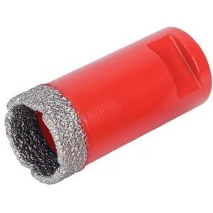 RUBI 4911 | Drygres diamantboor | keramische tegelboor, fijn steengoed, marmer en graniet | porseleinen boor voor droge boor, boor Ø 28 mm
