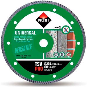 Rubi TSV 230 Pro Turbo Diamantzaagblad - 25918