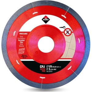 Rubi - Superpro - Snijdisk - Grijs - Steenware - 125 mm