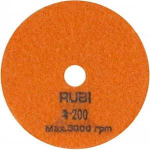 Rubi - Schuur- en Polijstpad - Ø100 MM - KORREL #200