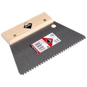 Rubi Eenvoudige lijmspaan | 18 cm 3x3 mm | Houten Greep - 71923