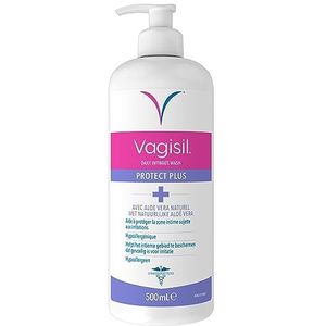 Vagisil - Protect Plus - Antibacteriële Dagelijkse Hygiënische Reiniger - 500ml