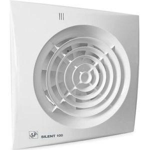 Badkamerventilator voor ventilatie in de badkamer en het