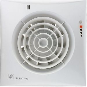 Badkamer/Toilet Ventilator Soler & Palau Silent (100CHZ)