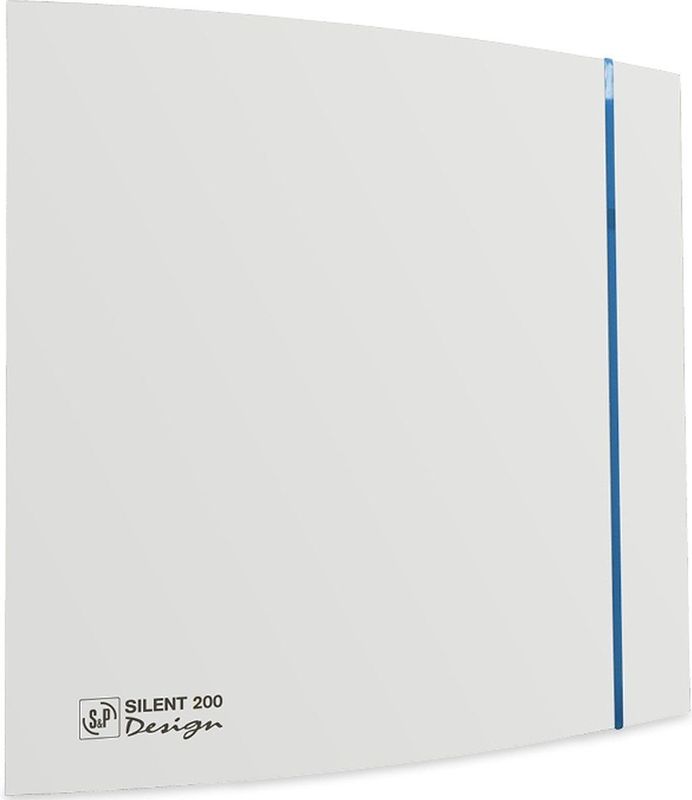 Soler & Palau - SILENT 200CHZ - Badkamerventilator - Wit - Diameter 125 mm