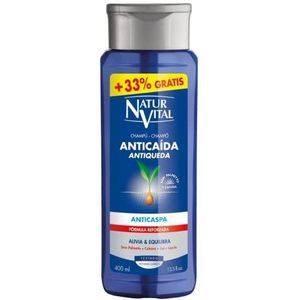 Naturaleza y Vida Anti-haaruitval Shampoo - voedt de hoofdhuid en reguleert roos - 400 ml