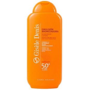 GISÈLE DENIS - Zonnebrandcrème - 400 ml - SPF 50+ - Bruiningsemulsie - Waterbestendig