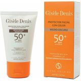 Zonnebrandcrème met Kleur Gisèle Denis SPF 50+ Medium Dark (40 ml)