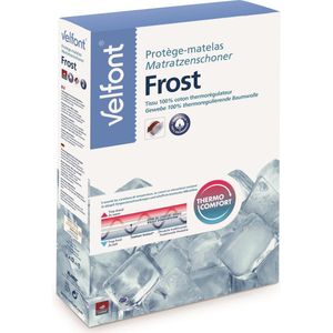 Velfont - Frost - Verkoelende Matrasbeschermer - Katoen - 160 x 200 cm