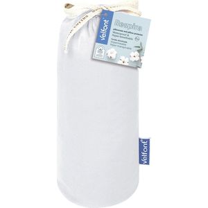 Velfont - Respira - Waterdichte kussenbeschermer / sloop met rits - 65 x 65 cm - Wit - Flinterdun, zacht en ademend