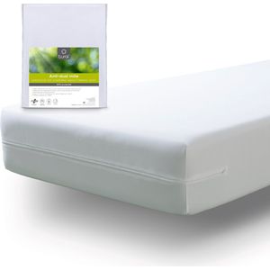 Tural - Waterdicht en ademend huismijtwerend matrasvernieuwer matrashoes met rits.60x120 cm.