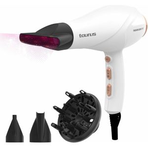 Taurus - Fashion - Haardroger - Zwart - 2600 W - Professionele AC-motor