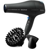 Taurus Fashion Professional 2300 Haardroger, 2200 W, 2 snelheden, 3 temperaturen, koude luchtknop, AC-motor, concentrator en diffuser, zwart