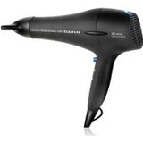 Taurus Fashion Professional 2300 Haardroger, 2200 W, 2 snelheden, 3 temperaturen, koude luchtknop, AC-motor, concentrator en diffuser, zwart