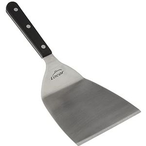 LACOR 60434 Spatel, gebogen, INOX, 12 x 27 cm,Zwart