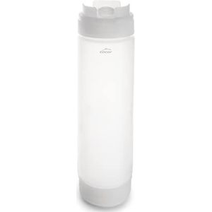 Lacor - 61980 - drinkfles, saushouder, polypropyleen container, druppelvrij, siliconen mondstuk, BPA-vrij, 700 ml