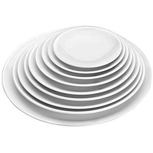 Lacor 62762 dienblad, rond, melamine, diameter 200 x 25 cm, middelgroot