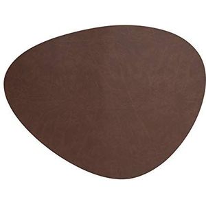LACOR 66839 - tafelkleed eenvoudig, 45 x 35 cm, leer, 45 x 35 cm, bruin