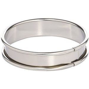 LACOR 68107 taartring, roestvrij staal, 2,2 cm