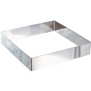 Lacor 68240 vierkante cirkel voor gebak, 20 x 20 cm