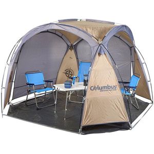 COLUMBUS Camping Shadow strand tuinhuis tent parasol voortent camping tentzeil