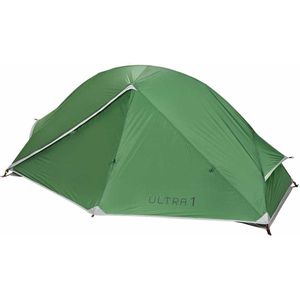 Columbus Ultra 1 XL Tent | Ultralight Tent voor 1 persoon. Waterdicht, compact, snel en zeer technisch. Ideaal voor kruising - groene kleur - gewicht 1,4 kg