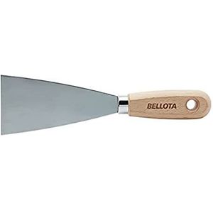 Bellota troffel van roestvrij staal, houten handvat 100 mm
