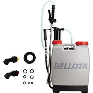 Bellota 3710-16 Drukspuit met rugdrager, 16 liter reservoir, professionele landbouwsproeier voor intensieve industriële culturen