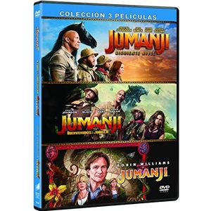 Jumanji: 1995 + Bienvenidos a la Jungla + El Siguiente Nivel