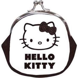 knip portemonnee - Hello Kitty - zwart witte vlakken