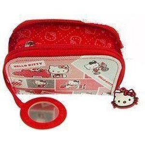 Hello Kitty - Make-Up Etui / portemonnee - Rood