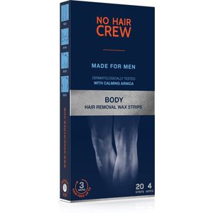 Ontwikkeld Voor Mannen - Ontharingswasstrips - Dermatologisch Getest - Vegan