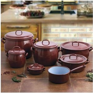 Kookpan - Rood - RVS