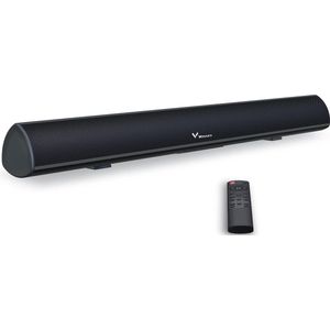 Soundbar voor TV met subwoofer, 28 Inch TV Speaker 60W Bluetooth 5.0 DSP Geluidseffect PC Theater Aux Home Surround SoundBar 2.0 Stereo met beugel Voor 40-60 Inch TV