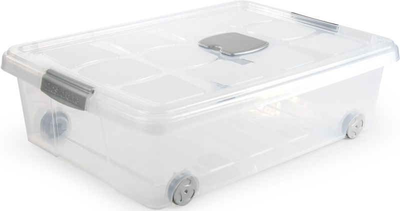 Opbergbox - Transparant - Kunststof - 30L
