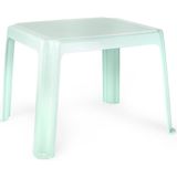 Forte Plastics Kunststof kindertafel - mintgroen - 55 x 66 x 43 cm - camping/tuin/kinderkamer