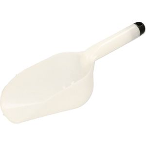 Plasticforte Multifunctionele toepasbare schep - transparant - kunststof - 31 x 9 cm - doseerschep